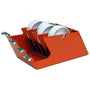 Cargar imagen en el visor de la galería, Tape Dispenser for 2 or 4 rolls, Heavy, Metal, various Colors, with Tooth Edged Blades ~ Made in ITALY | Merco Tape® MD-T series