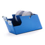 Cargar imagen en el visor de la galería, Tape Dispenser for Two Rolls, Heavy, Metal, various Colors, with Razor Edged Blades ~ Made in ITALY | Merco Tape® MD-R series