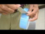 Charger et lire la vidéo dans la visionneuse de la Galerie, POLYKEN 105C Double Coated Cloth Tape with Temporary Adhesive (Blue Liner)