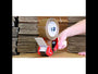 Charger et lire la vidéo dans la visionneuse de la Galerie, Carton Sealing Tape Dispenser designed for Whisper-Quiet use ~ Made in Italy | Merco Tape® T30R-SL