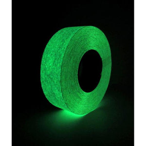 Anti-Slip Photoluminescent (Glow) Tape ~ Abrasive for Indoor Use | Merco Tape® M420