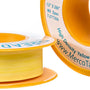 将图片加载到图库查看器，Threadmaster® Threadseal Tape ~ Yellow (for gas lines) High Density, Labeled, Import | Merco Tape® M44
