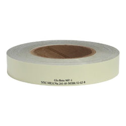 Photoluminescent (Glow in the Dark) Imprinted Tape ~ meets NYC Code MEA No.241-05-M BR: 52-12-7 | Merco Tape™ M50F