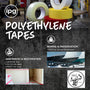 将图片加载到图库查看器，INTERTAPE PE7 Polyethylene Film Masking/Sealing Tape - Straight Edges
