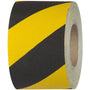 Lade das Bild in den Galerie-Viewer, Anti-Slip Silicone Carbide Abrasive Grit Tape ~ Commercial Grade w Yellow and Black Stripe | Merco Tape® M321
