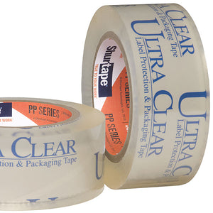 SHURTAPE PP 803 Premium Plus Grade Clear-to-the-Core Acrylic Label Protection and Packaging Tape
